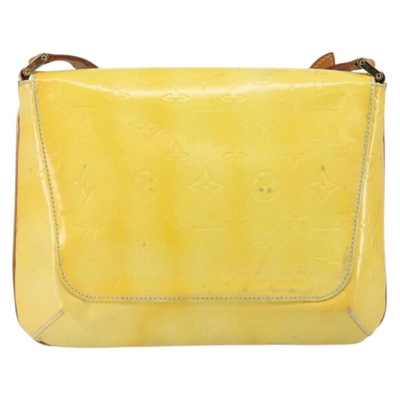 LOUIS VUITTON Monogram Vernis Thompson Street Bag Gris M91008 LV Auth gh949 - Picture 3 of 16